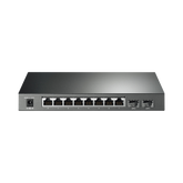 Switch Poe Jetstream Sdn Administrable 8 Puertos 10, 100, 1000 Mbps + 2 Puertos Sfp, 8 Puertos Poe, Administración Centralizada Omada Sdn - Tl-Sg2210p